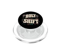 Holy Shift Physics Quantum Mechanics Science Atom Sine Wave PopSockets PopGrip for MagSafe