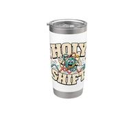 Holy Shift Physics Quantum Mechanics Science Atom Sine Wave Stainless Steel Insulated Tumbler