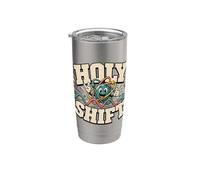 Holy Shift Physics Quantum Mechanics Science Atom Sine Wave Stainless Steel Insulated Tumbler