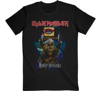 Holy Smoke Space Triangle T-Shirt Iron Maiden Black XL