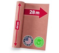 HOLY SMOKE® USA Butcher Paper 44 cm x 28 m Roll - Butcher Paper for Grilling Juicy Meat Through Low & Slow BBQ - Made in USA