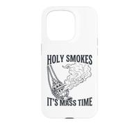 Holy Smokes Its Mass Time Catholic Censer Case for iPhone 15 Pro