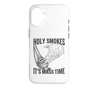 Holy Smokes Its Mass Time Catholic Censer Case for iPhone 16