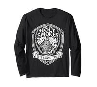 Holy Smokes Its Mass Time Catholic Censer Long Sleeve T-Shirt