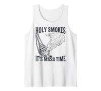 Holy Smokes Its Mass Time Catholic Censer Tank Top