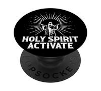 Holy Spirit Activate Spiritual Awakening PopSockets Adhesive PopGrip