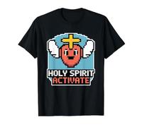 Holy Spirit Activate Value Graphic T-Shirt, Men, Black, M