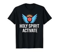 Holy Spirit Activate Value Graphic T-Shirt, Men, Black, S