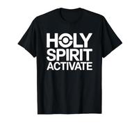 Holy Spirit Activate Value Graphic T-Shirt, Men, Black, S