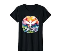 Holy Spirit Activate Value Graphic T-Shirt, Women, Black, M