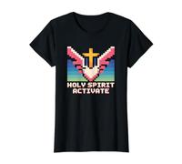 Holy Spirit Activate Value Graphic T-Shirt, Women, Black, S