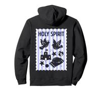 Holy Spirit Beach Christian Summer Faith Art Pullover Hoodie