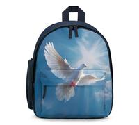 Holy Spirit Bird Dove Travel Backpack Casual Daypack Shoulder Bag with Adjustable Straps for Hiking