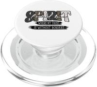 Holy Spirit Christian Faith Jesus Loves Me Cross Spirit Lead PopSockets PopGrip for MagSafe