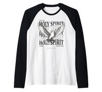Holy Spirit Dove Bible Verse Galatians 5:16 Faith Christian Raglan Baseball Tee