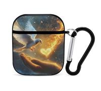 Holy Spirit Dovees Protective Case Compatible with Airpods 1&2 Bluetooth Headset Cover Hard Shell Earphone Case