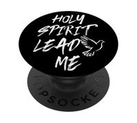 Holy Spirit Lead Me - Christian PopSockets Adhesive PopGrip