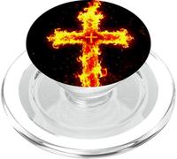 Holy Spirit light Christian / Jesus Christ Cross PopSockets PopGrip for MagSafe