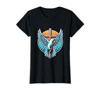 Holy Spirit White Dove Value Graphic T-Shirt, Women, Black, S