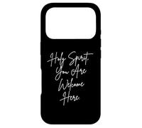 Holy Spirit You Are Welcome Here Faith Christian Case for iPhone 17 Pro