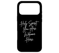Holy Spirit You Are Welcome Here Faith Christian Case for iPhone 17 Pro Max