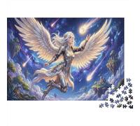 Holy Starry Sky Angel 1000 Piece Jigsaw Puzzle,Gift Idea,Stress Relief,Whimsical Challenge,Premium Cardboard,Adults & Kids 14+,Home Wall Decor,Educational Toy 70x50cm