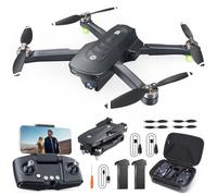 Holy Stone HS175D Foldable Drone with 4K Camera for Adults, RC Quadcopter with GPS Auto Return, Follow Me, Brushless Motor, Circle Fly, Waypoint Fly, Altitude Hold, Headless Mode, 46 Mins Long Flight