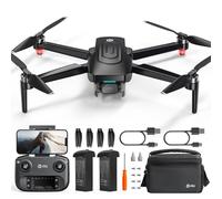 Holy Stone HS175G GPS Drone with 4K EIS Camera for Adults Beginner, 249g Foldable RC Quadcopter with Auto Return, Follow Me, 60 Mins Flight Time, Brushless Motor, 5G Transmission, Upgraded HS175D