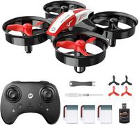 Holy Stone HS210 Mini Drone for Kids, Easy RC Quadcopter with 3 Batteries