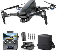 Holy Stone HS600 2-Axis Gimbal Drones with 4K EIS Camera for Adults,10000 FT Long Range Transmission, GPS Drone with Brushless Motors, 4K/30FPS, Auto Return, Follow Me, Level 6 Wind Resistance