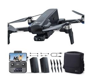 Holy Stone HS600D 3 Axis Brushless Gimbal GPS Drones With Camera For Adults 4K, 8K Image, 4K/30FPS Video, 48MP Photo, 80 Mins Flight, Auto Return, 20000Ft Control, QuickShot, Upgraded HS600