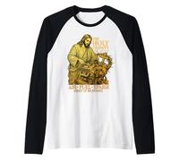 Holy Trinity Air Fuel Spark Keep Faith Running Car Mechanic Raglan Baseball Tee