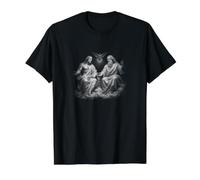 Holy Trinity God The Father Son and Spirit Value Graphic T-Shirt, Men, Black, S