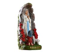 Holy Virgin Mary Statue for Outdoor - Holy Virgin Mary Figurine Marian Sculpture | Holy Virgin Garden Decoration Resin Christian Statue for Church Porch Decora