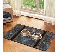 Holy Visions Pet Absorbent Leather Tablecloth 30x45cm with Non-Slip Rubber Base for Cats and Dogs