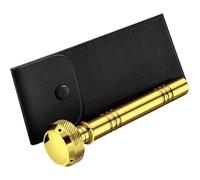 Holy Water Sprinkler, Holy Water Flask - Holy Water Sprinkler Religious Sprinkler Metal Liquid Dispenser, Holy Water Pot with Storage Bag, Aspergilm Tool for Religious Rituals