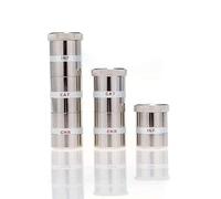 Holyart Baptism sets and Holy oil stocks: Holy Oils: Oil stock in silver, stacking, 1 vase