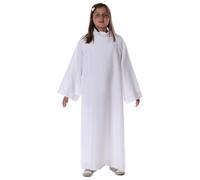 Holyart First Communion Albs: First Communion ALB in Primis Basic Model, 135 cm (53 inc.) White
