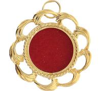 Holyart Monstrance, Theche, Reliquaries Metal: Reliquary Silver 800 Gold Red Lining 2 cm