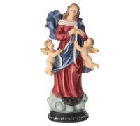 Holyart Resin and PVC statues: Our Lady Undoer of Knots figurine in painted resin, 20 cm