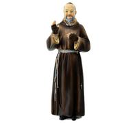 Holyart Resin and PVC statues: Padre Pio resin statue 8 in