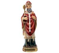 Holyart Resin and PVC statues: Saint Augustine statue 20 cm colored resin