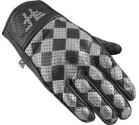HolyFreedom Bullit Perforated Motorcycle Gloves, black-grey, size 2XL for Men