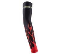 HolyFreedom Burning Arms Arm Warmers, black/red, One size