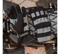HolyFreedom Dalton Winter Water-repellent Motorcycle Gloves, black-grey, size S for Men