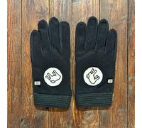 HolyFreedom Freedom Motorcycle Gloves, black, size M for Men