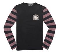 HolyFreedom Full Throttle Longsleeve Shirt, black-red, size 2XL for Men