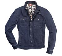 HolyFreedom Genoa Blue Motorcycle Textile Jacket, dark blue, size M