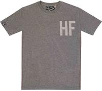 HolyFreedom Ghostrider Grey Melange T-Shirt, black-grey-white, size L for Men