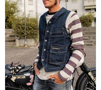 HolyFreedom Gilet Denim Vest, blue, size L